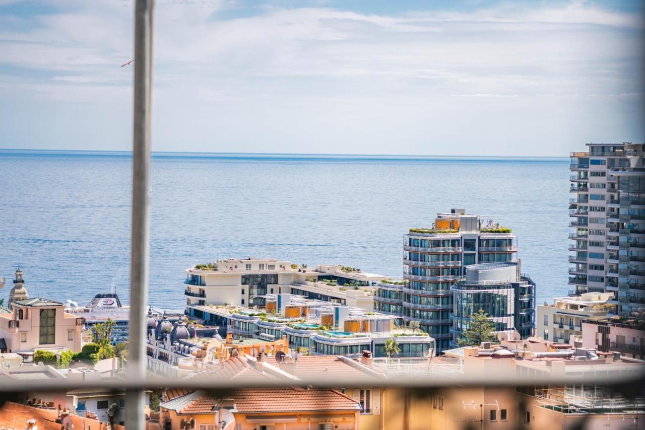 Frontiere De Monaco - Balconnet Vue Mer - Ba Appartement Beausoleil Buitenkant foto