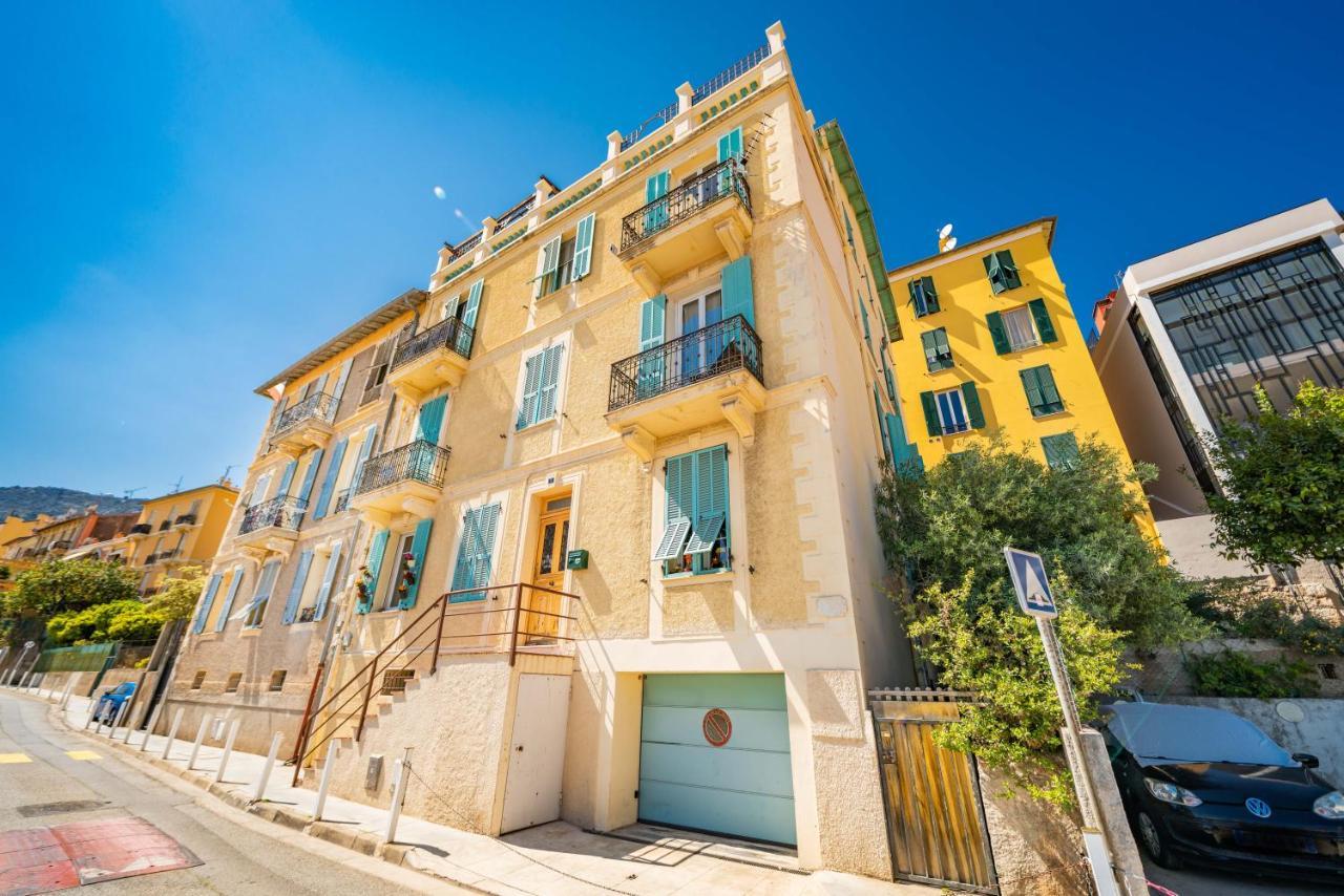Frontiere De Monaco - Balconnet Vue Mer - Ba Appartement Beausoleil Buitenkant foto